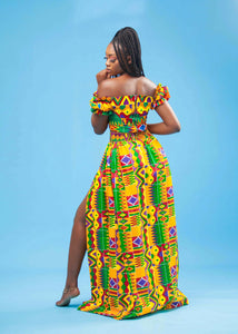 Sexy African print dress