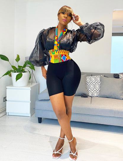 African print dresses