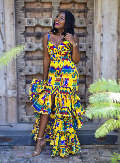 african formal dress African Attire African Print Prom Long African Print Gown For Prom 18