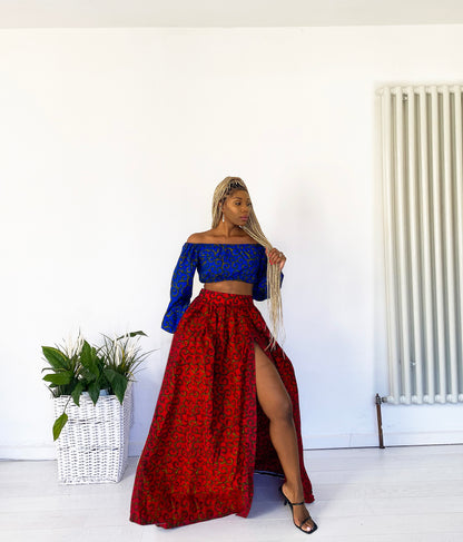 African print dresses