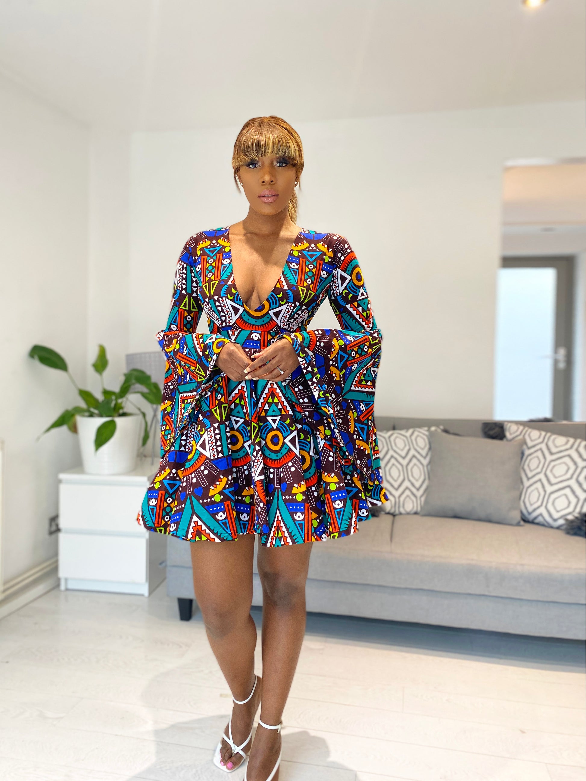 African Print Dress Benina – Karentino-Boutique African Print Dress Benina – Karentino-Boutique