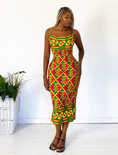 African Print dresses