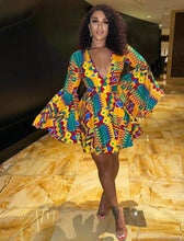 Load image into Gallery viewer, African Print Dress. African print dresses online
