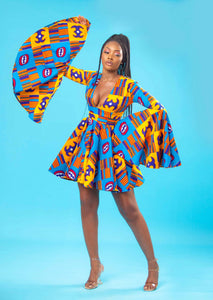 African Print Dress Mayah