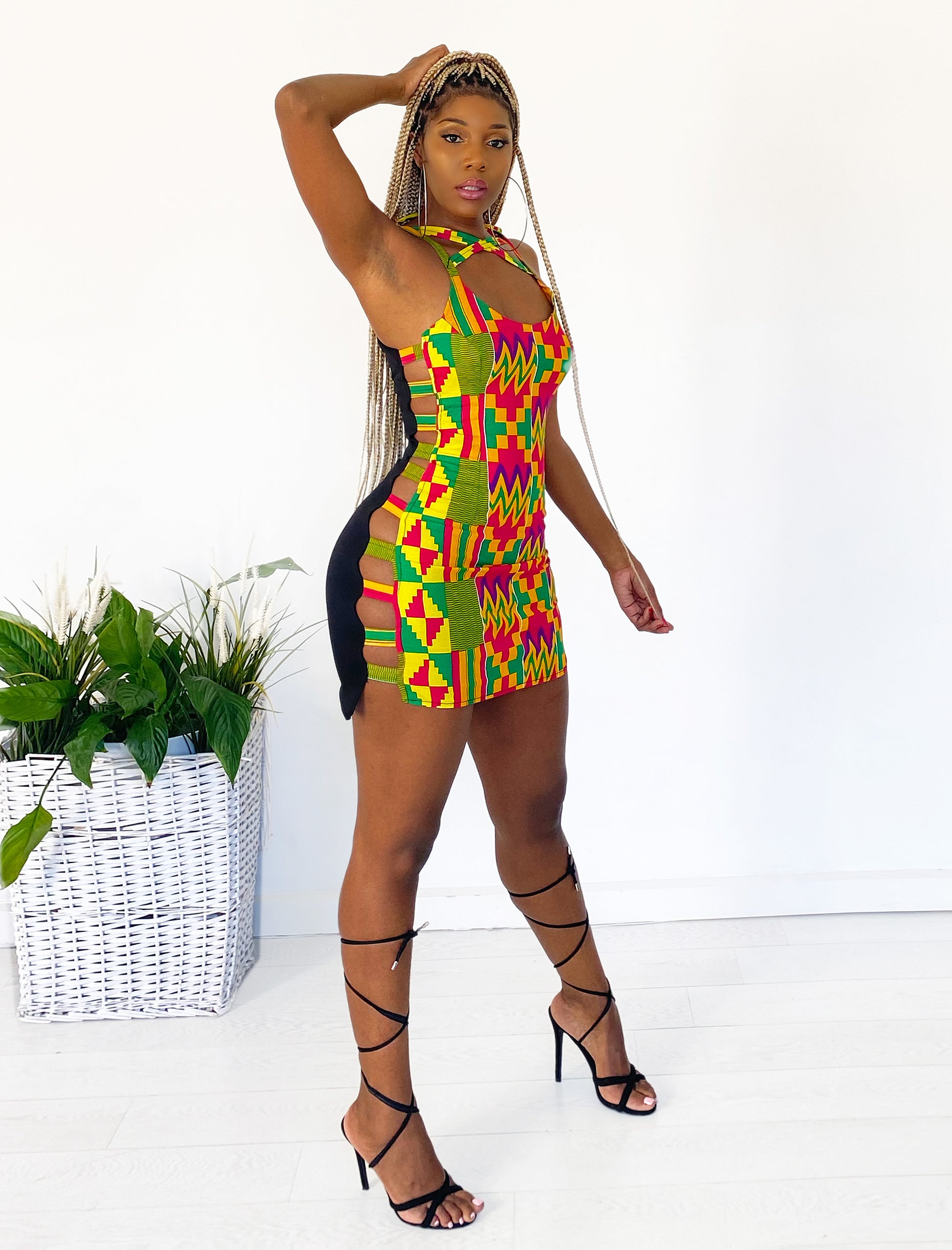 African print dresses