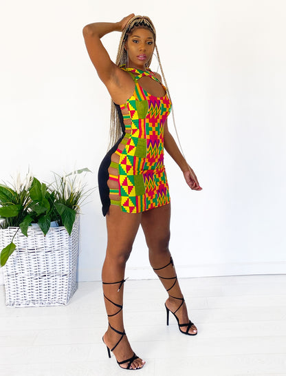 African print dresses