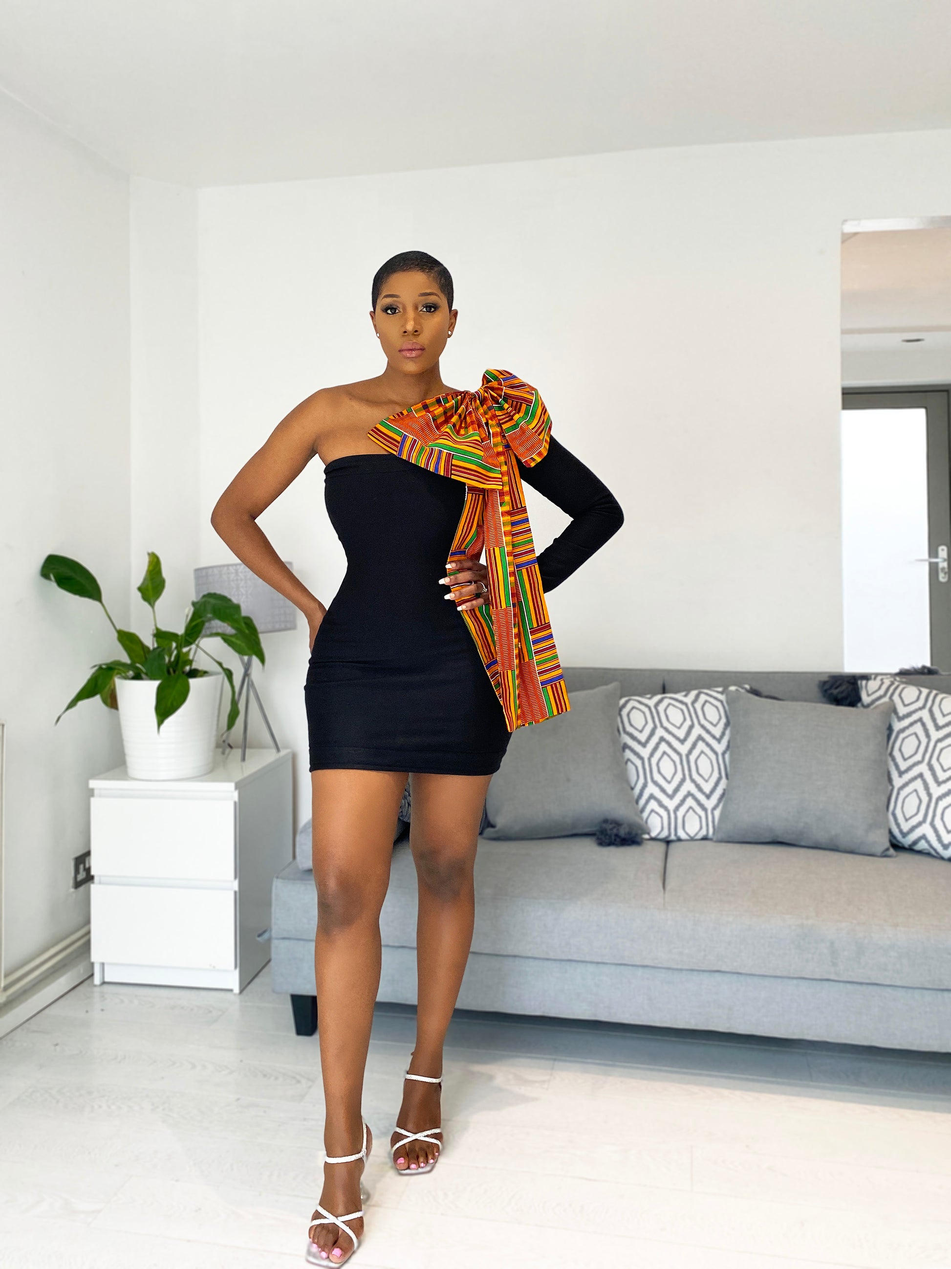 African Print Dress Kenti – Karentino-Boutique