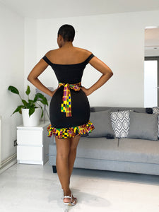 African Print Juana Dress