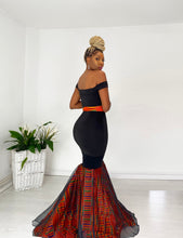 Load image into Gallery viewer, African Print Karenza Mermaid Dress
