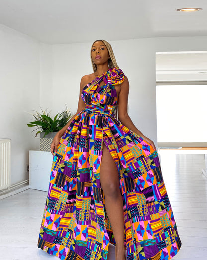 Sexy African print dress
