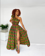Load image into Gallery viewer, African Print Caro Infinity Dress
