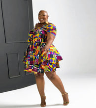 Load image into Gallery viewer, African Print Kariba Infinity Dress

