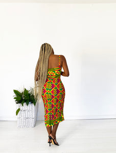 kente african dress