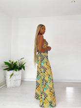Load image into Gallery viewer, African Print Marii Top &amp; Trousers Set
