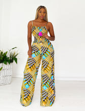 Load image into Gallery viewer, African Print Marii Top &amp; Trousers Set
