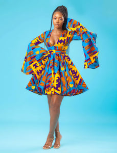 African Print Dress Mayah