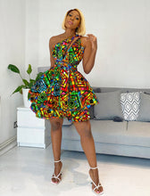 Load image into Gallery viewer, African Print Sadiya  Infinity Dress
