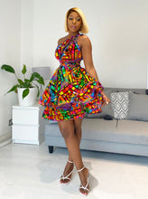 Load image into Gallery viewer, African Print Sadiya  Infinity Dress
