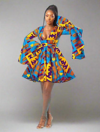 Beautiful African print dress
